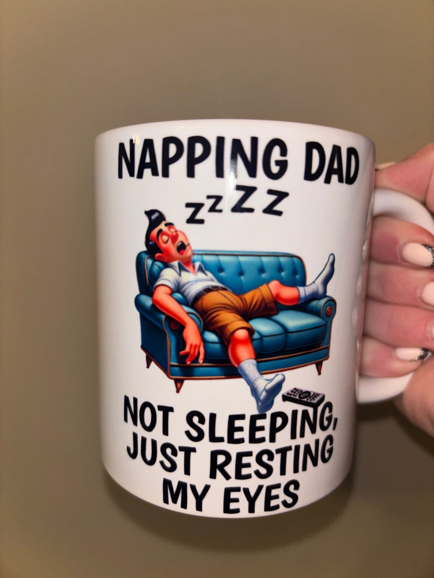 Napping Dad