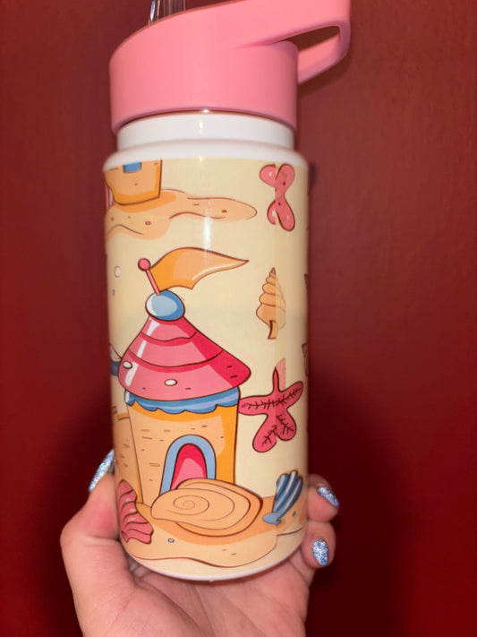 Sandcastles Water Bottle
