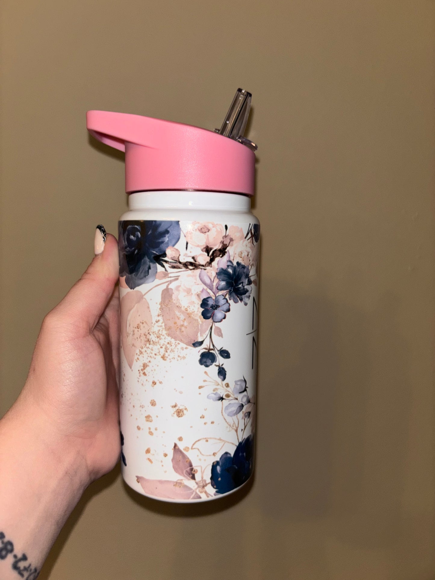 Floral Mini Waterbottle