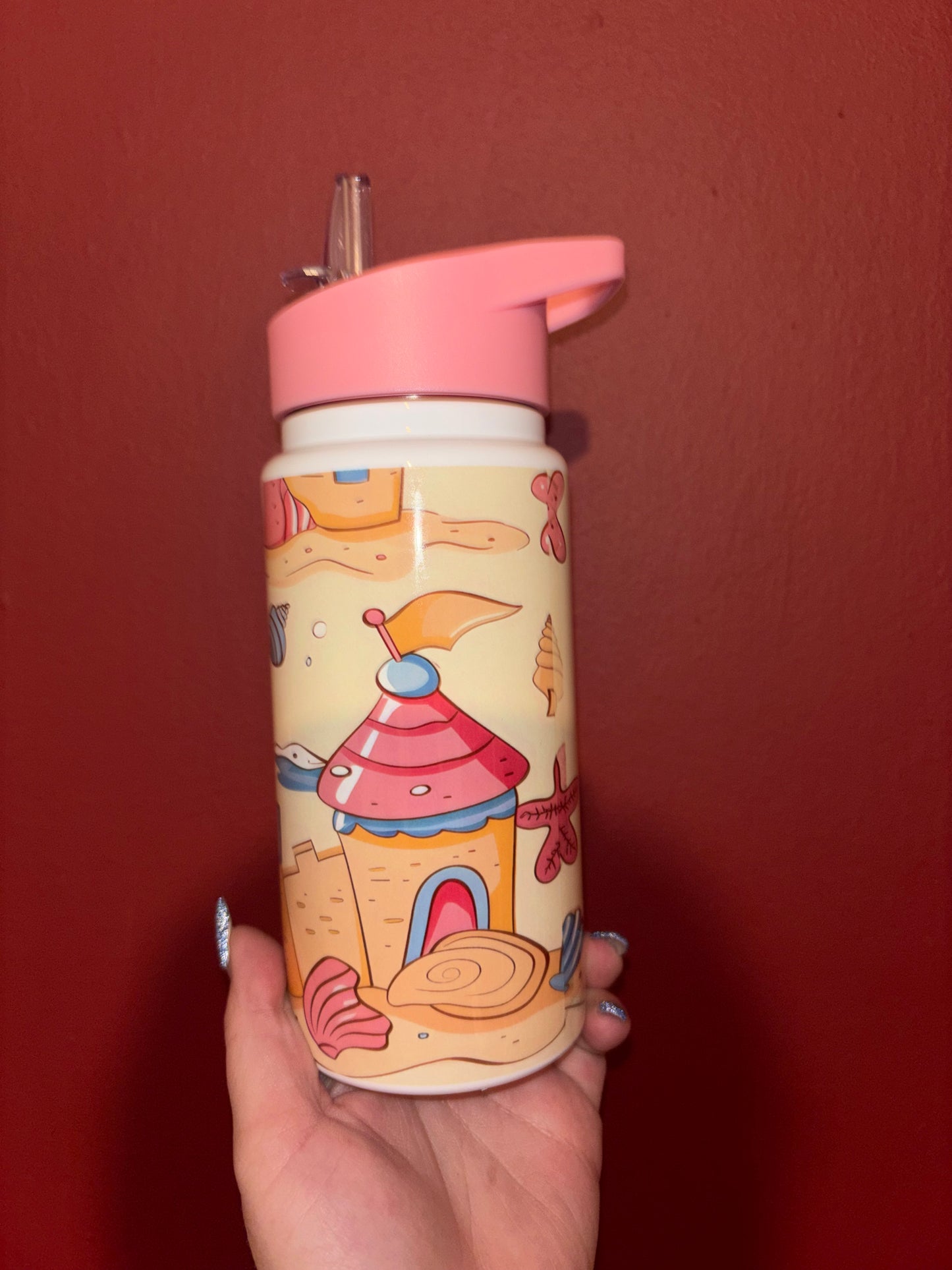 Sandcastles Water Bottle