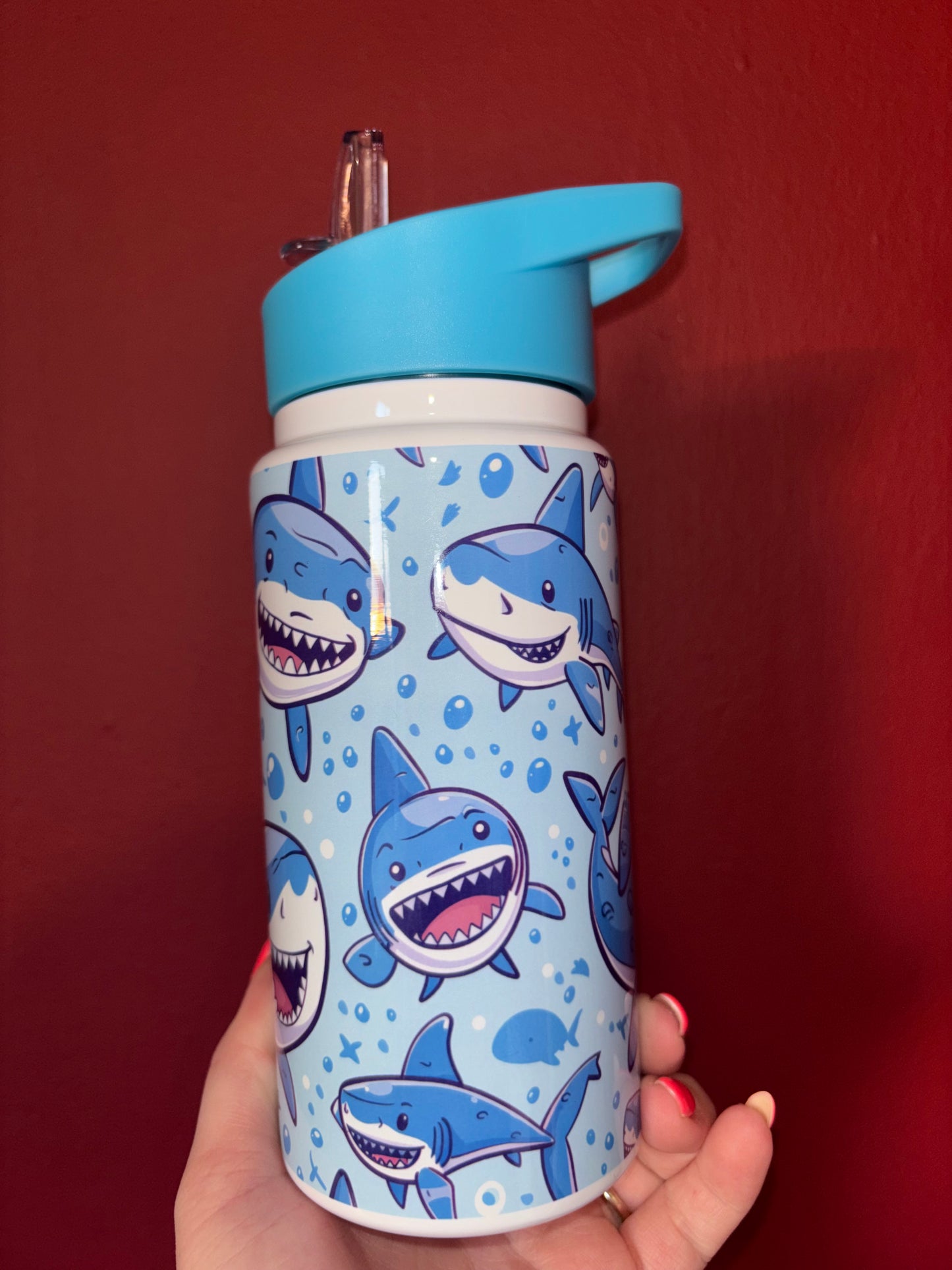 Shark Water Bottle