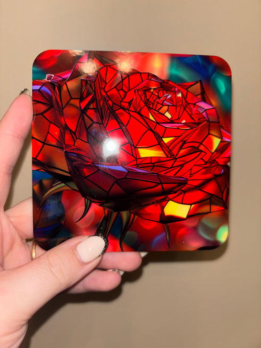 Stained Glass - Rose