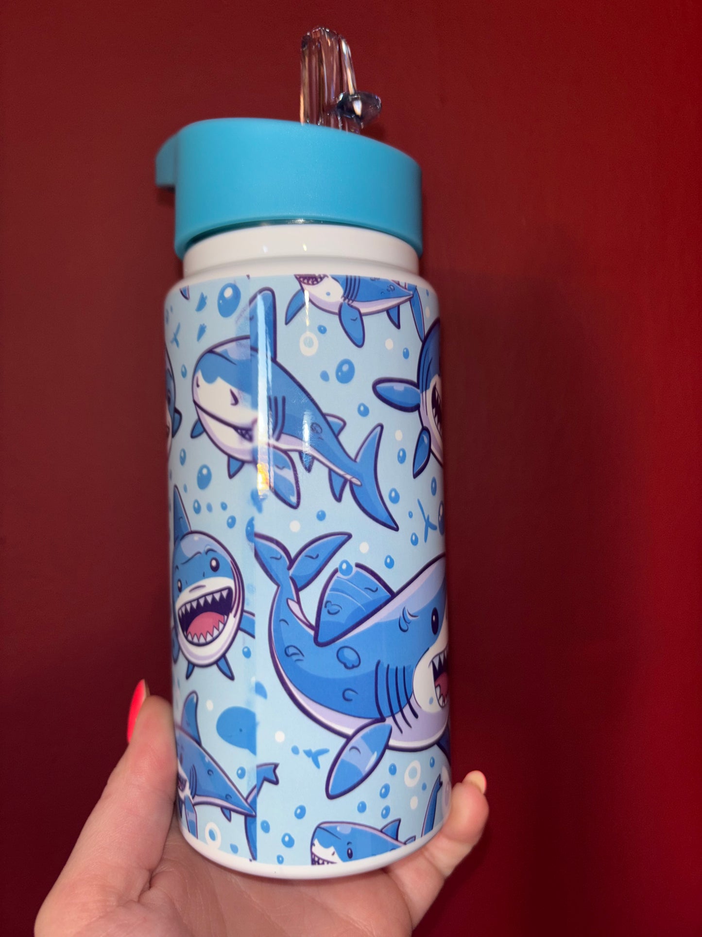Shark Water Bottle