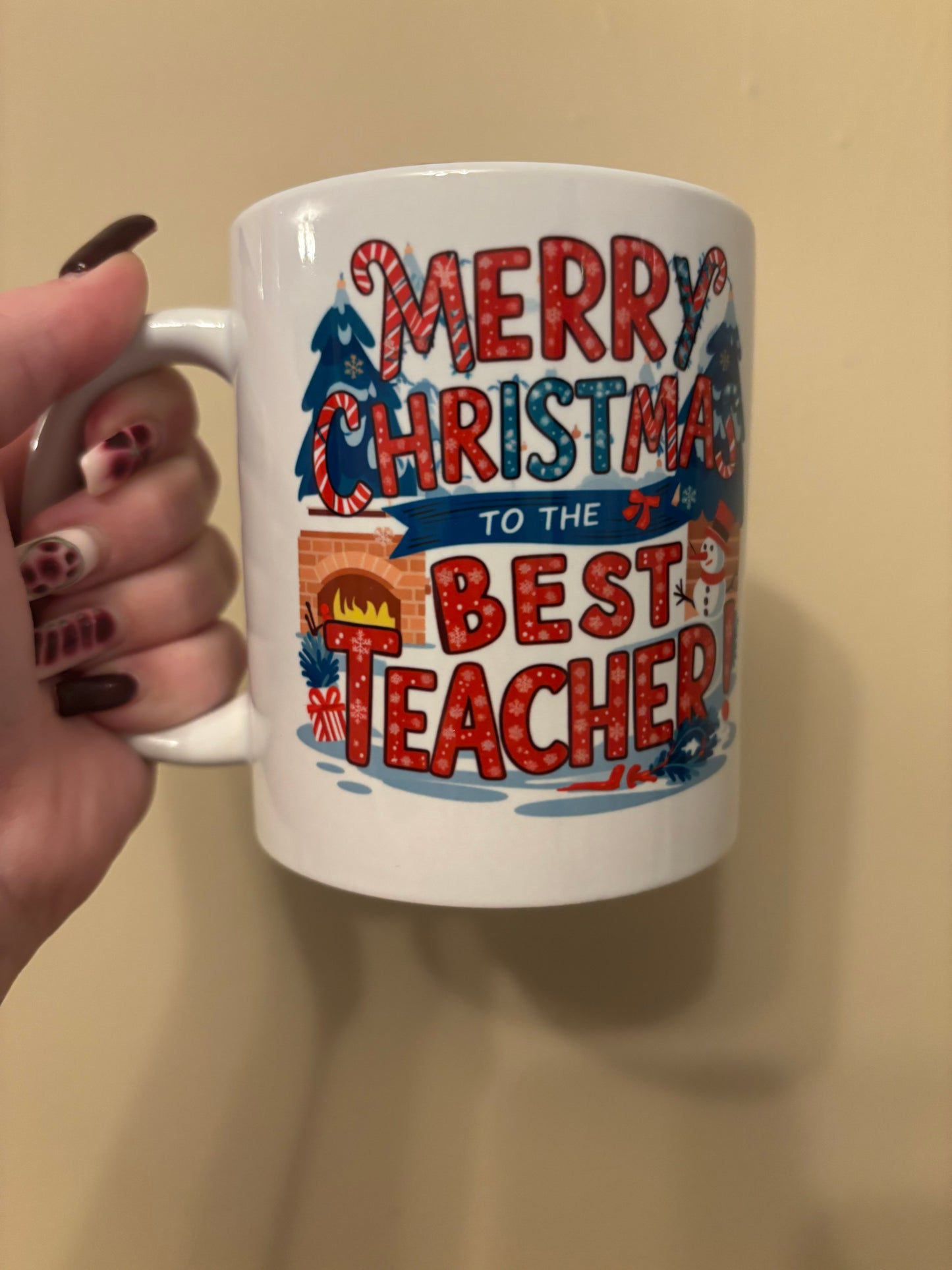 Merry Christmas Best Teacher
