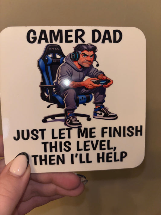 Gamer Dad Coaster