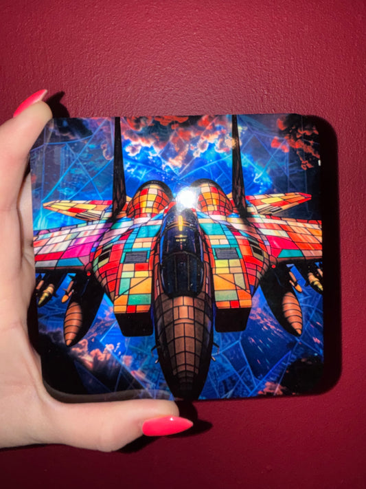 Stained Glass - Spaceship