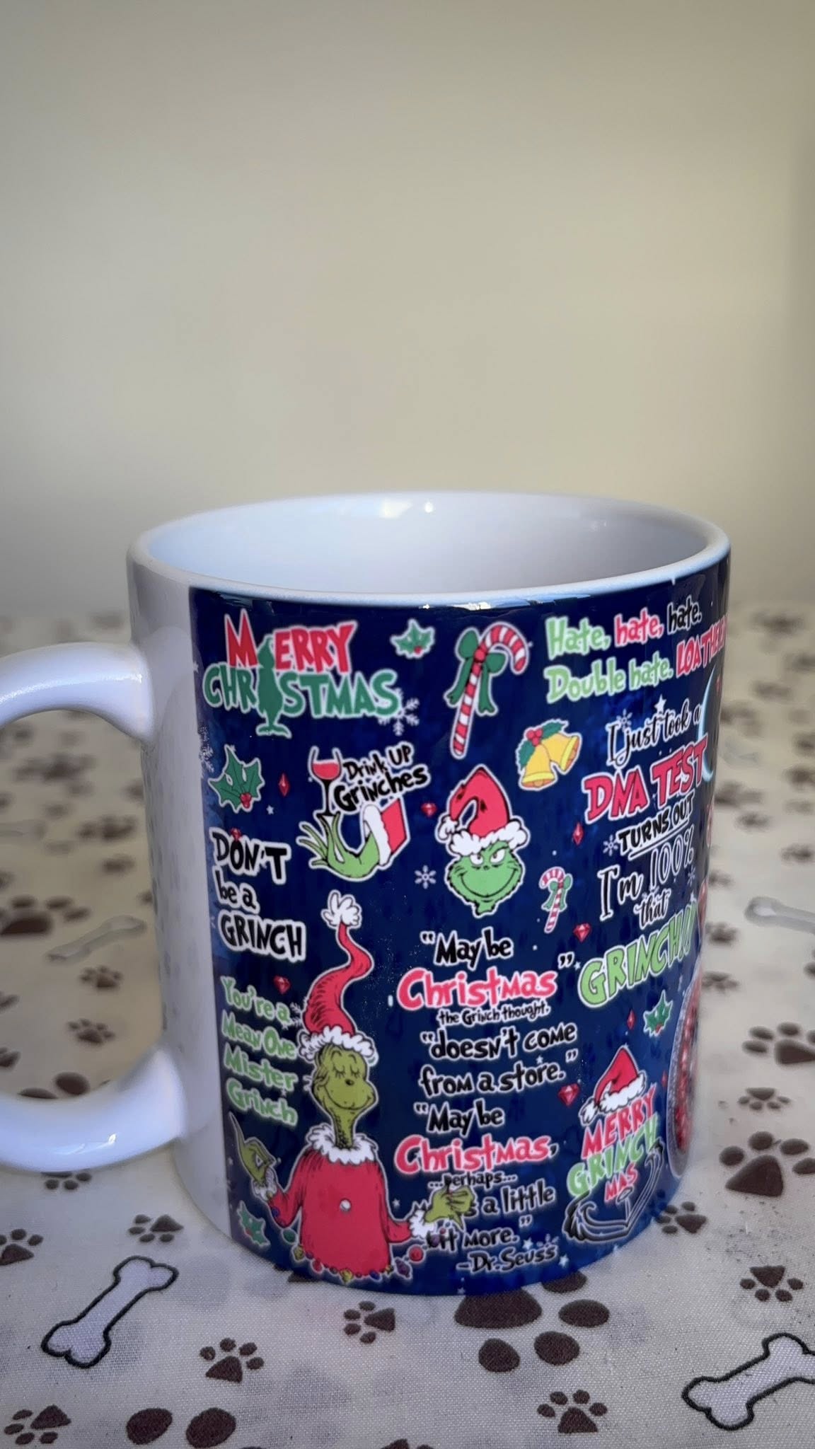 Grinch Christmas Mug
