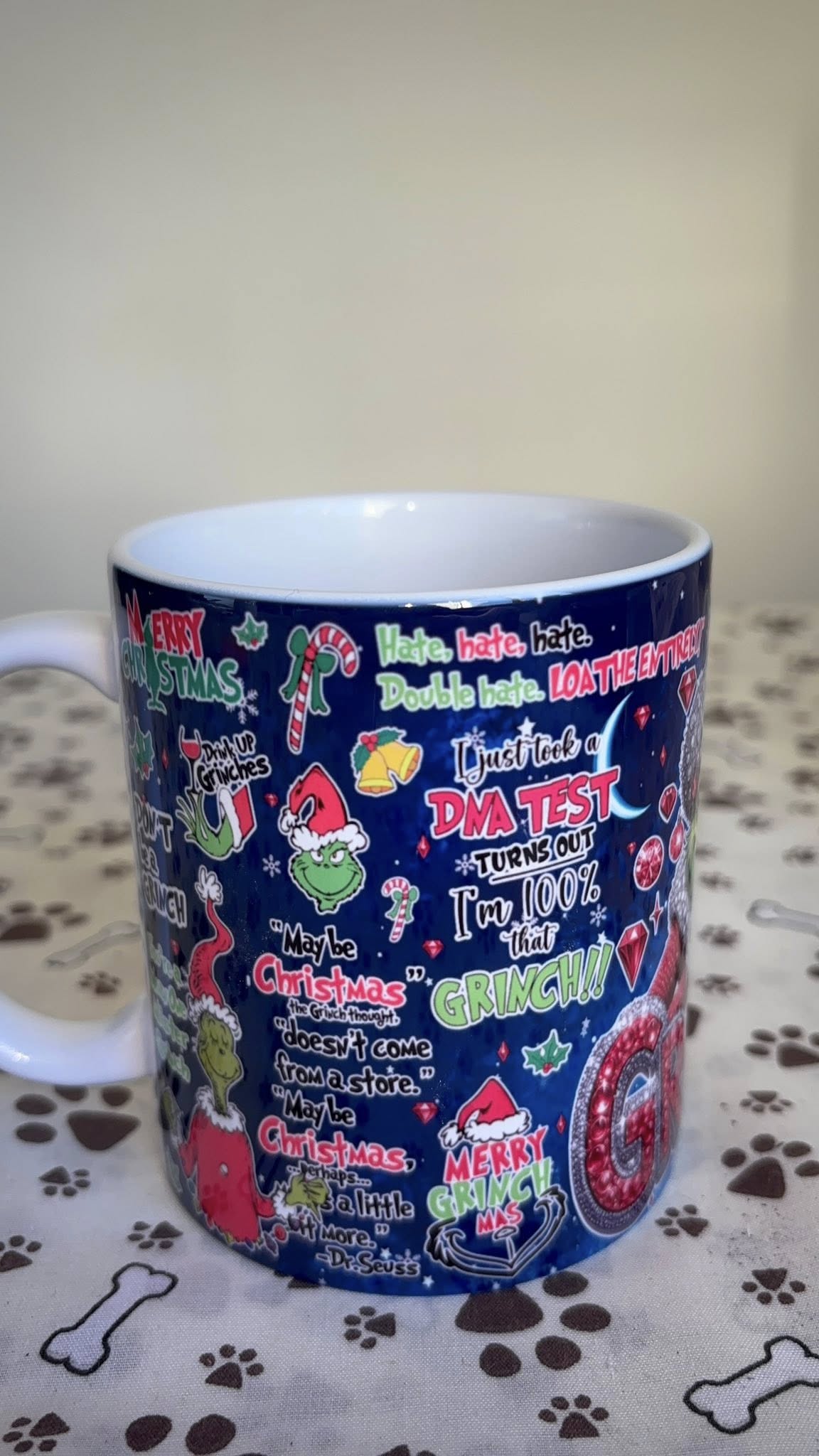 Grinch Christmas Mug
